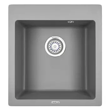 мойка GRANULA 465х510х200мм алюминиум кварц