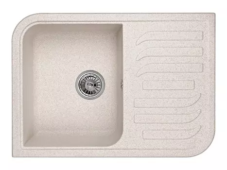 мойка GRANULA 695х490х195мм пирит кварц