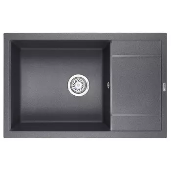 мойка Granula 780х500х200мм графит кварц