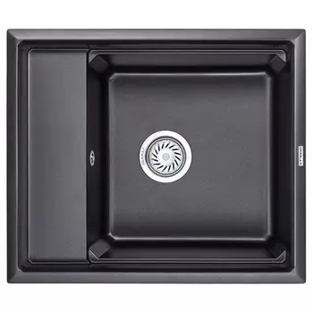 мойка GRANULA Kitchen Space 6004 600х510х245мм шварц кварц