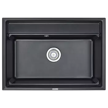 мойка GRANULA Kitchen Space 7301 730х510х245мм шварц кварц
