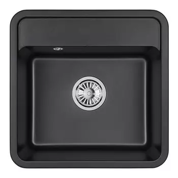 мойка кухонная СтандАРТ 500х500х190мм черный кварц