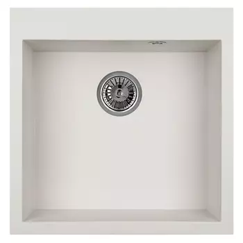 мойка квадратная GRANULA 510х520х190мм арктик кварц