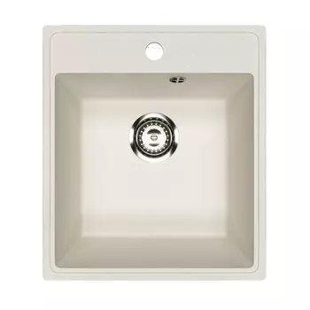 мойкa Mixline ML-GMU02 УЛЬТРА прямоугольная 425х485х175мм искуственный камень белая