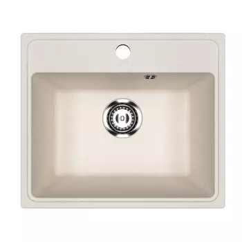 мойкa Mixline ML-GMU03 УЛЬТРА прямоугольная 490х420х170мм искуственный камень белая