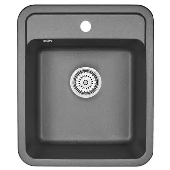 мойка СтандАРТ 420х500х190мм черный кварц