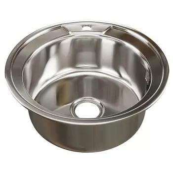 мойка врезная круг MIXLINE d 510х170мм нержавеющая сталь