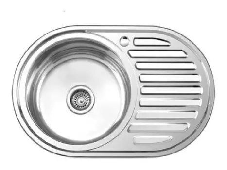 мойка врезная LEDEME L67750-L, нержавеющая сталь