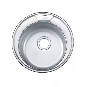 мойка врезная ROUNDY 490х490х170мм глянец нержавеющая сталь