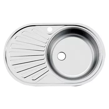 мойка врезная UKINOX Фаворит правая 760х470х150мм матовая