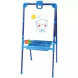 мольберт двусторонний синий