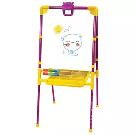 мольберт двусторонний сиреневый