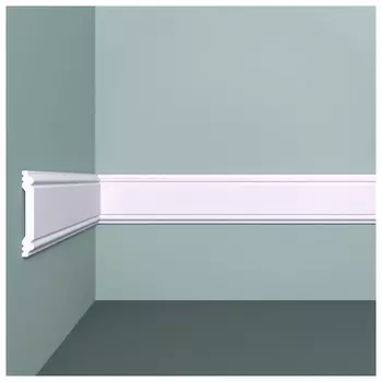 молдинг BELLO-DECO М5 50х7х2000мм полимер(xps) белый, арт. 00-00004625