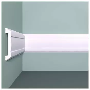 молдинг BELLO-DECO М8 80х15х2000мм полимер(xps) белый, арт. 00-00004628