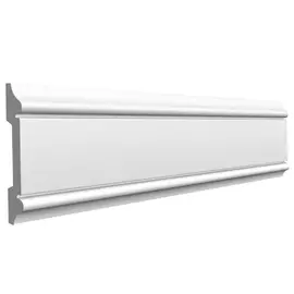 молдинг COSCA 60х8х2000мм белый, арт.СПБ067648