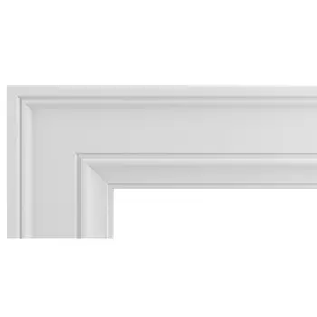 молдинг для дверей BELLO-DECO Н13 100х23х2200мм полимер белый, арт. 00-00105557