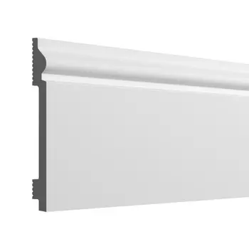 молдинг универсальный для стены и пола ДЕ-БАГЕТ Н5 120х15х2000мм полимер(xps), арт. 00-00108192