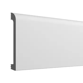 молдинг универсальный для стены и пола ДЕ-БАГЕТ Н7 120х16х2000мм полимер(xps), арт. 00-00106243