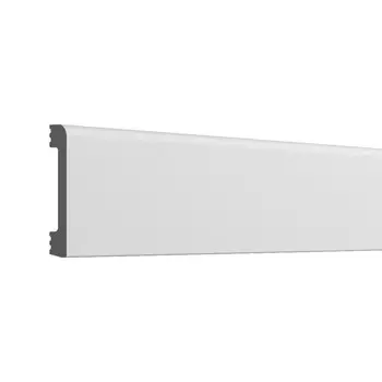 молдинг универсальный для стены и пола ДЕ-БАГЕТ Н8 60х12х2000мм полимер(xps), арт. 00-00107724