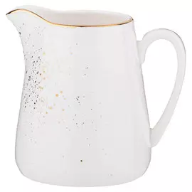 молочник BRONCO Gold 250мл фарфор