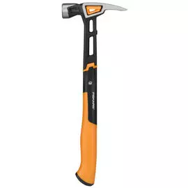 молоток-гвоздодер FISKARS 860г термопластичный эластомер, сталь