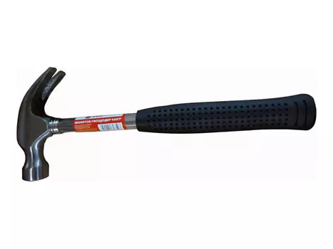 молоток-гвоздодер UGO LOKS 450г цельнометаллическая рукоятка