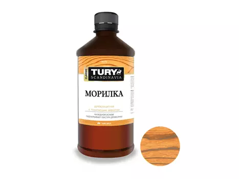 морилка TURY 0,5л дуб, арт.119003