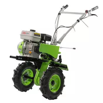 мотоблок REDVERG с пониженной скоростью Муравей-3К с колесами