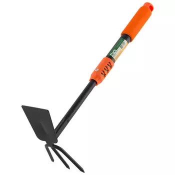 мотыжка двойная трапеция PARK прямые зубья поролон.ручка