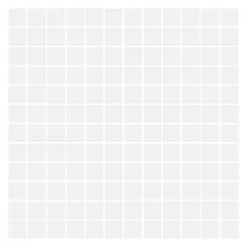 мозаика керамическая 29,8х29,8 ТЕМАРИ, белый матовый