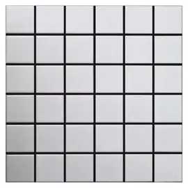 мозаика керамическая 30,6х30,6х0,6 Homework, матовая белая