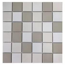 мозаика керамогранитная 30,3х30,3х0,6 Admira, матовый светло-бежевый микс