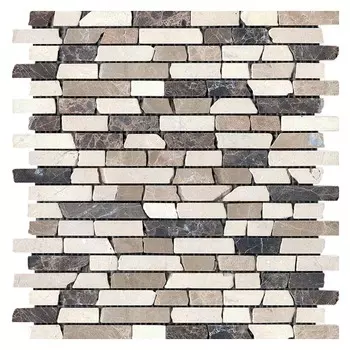 мозаика мраморная STONE4HOME Broken Mix 30,5х30,5х0,5 бежевая