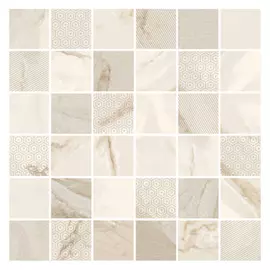 мозаика настенная 30x30 CALACATTA GOLD, бежевая