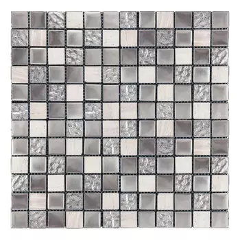 мозаика Natural HTC-209-23 29,8х29,8 см серебристо-серая