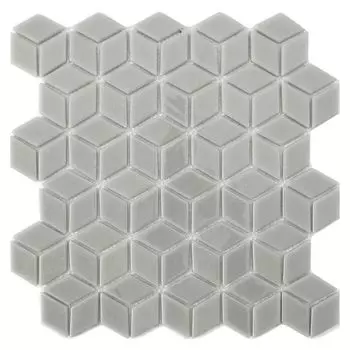 мозаика Natural STP-GR007-RMB 27х26х0,45 см светло-серая