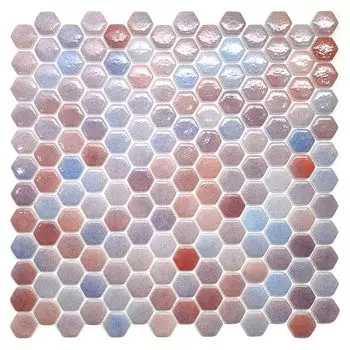 мозаика Natural STP-RD002-HEX 29х29х0,45 см мультиколор