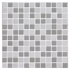 мозаика стеклянная, 31,7х31,7х0,4 HomeDecor Grey, серая