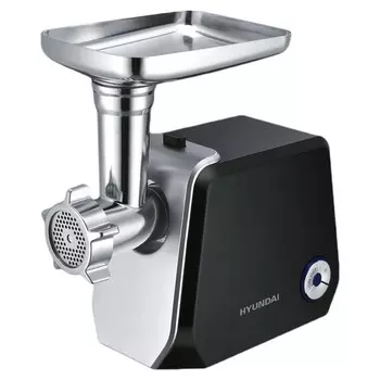 мясорубка HYUNDAI HY-MG4422 1200Вт 2кг/мин черный/серебристый