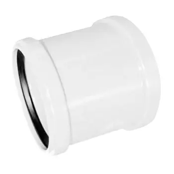муфта для внутренней канализации малошумная белая 50мм