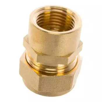 муфта переходная STAHLMANN(F) 15х3/4 ВР Easy Fix латунь