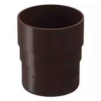муфта соединительная ПВХ DOCKE Premium d85мм шоколад ПВХ
