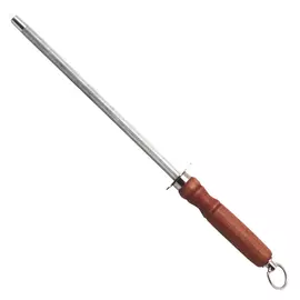 мусат ATLANTIS Ника, 20 см, нержавеющая сталь, дерево