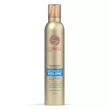 мусс для волос SOWELL Wonder Volume сверхсильная фиксация 200мл