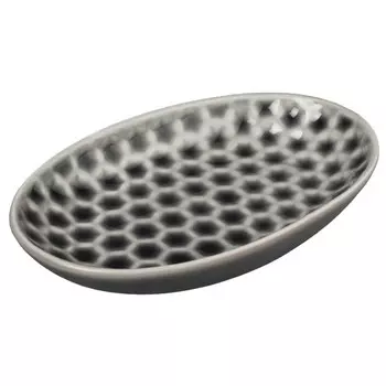 мыльница АКВАЛИНИЯ Magic керамика серая