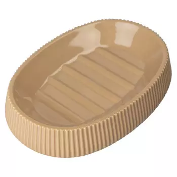 мыльница АКВАЛИНИЯ Mokko пластик бежевый