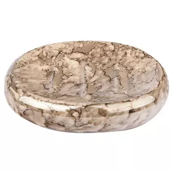 мыльница АКВАЛИНИЯ Оникс коричневый