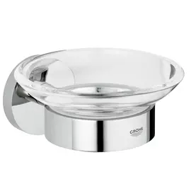 мыльница GROHE Essentials настенная, хром