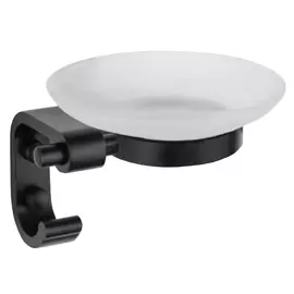 мыльница LEDEME L5502 настенная черная