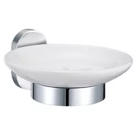 мыльница LOTTI Flora керамика хром